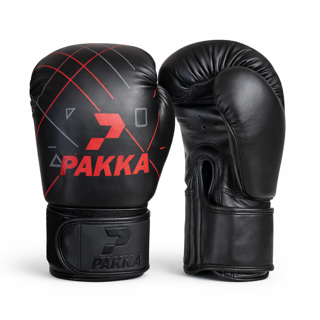 Pakka Gants de Boxe Professionnels – Entraînement Boxe / Kick Boxing / MMA