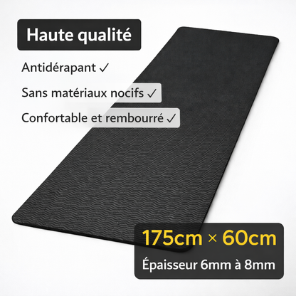 Yoga & Fitness Mat – Tapis de Sport مريح وعملي للرياضة ولليوغا