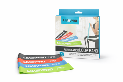 Resistance Loop Band – حزمة 4 مستويات مقاومة لتمارين اللياقة 💪