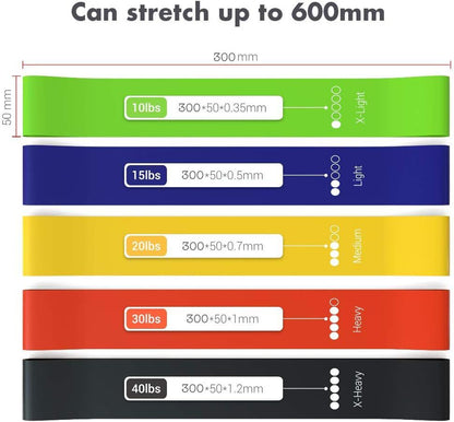 Resistance Bands 5 Niveaux – تمرين كامل فدارك 💪
