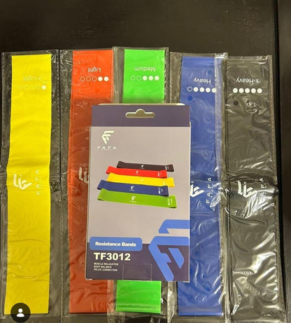 Resistance Bands 5 Niveaux – تمرين كامل فدارك 💪