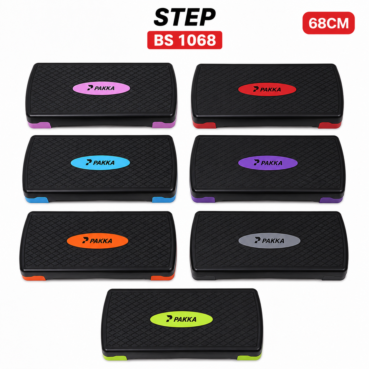 Step Fitness Pro 68CM – PAKKA BS1068
