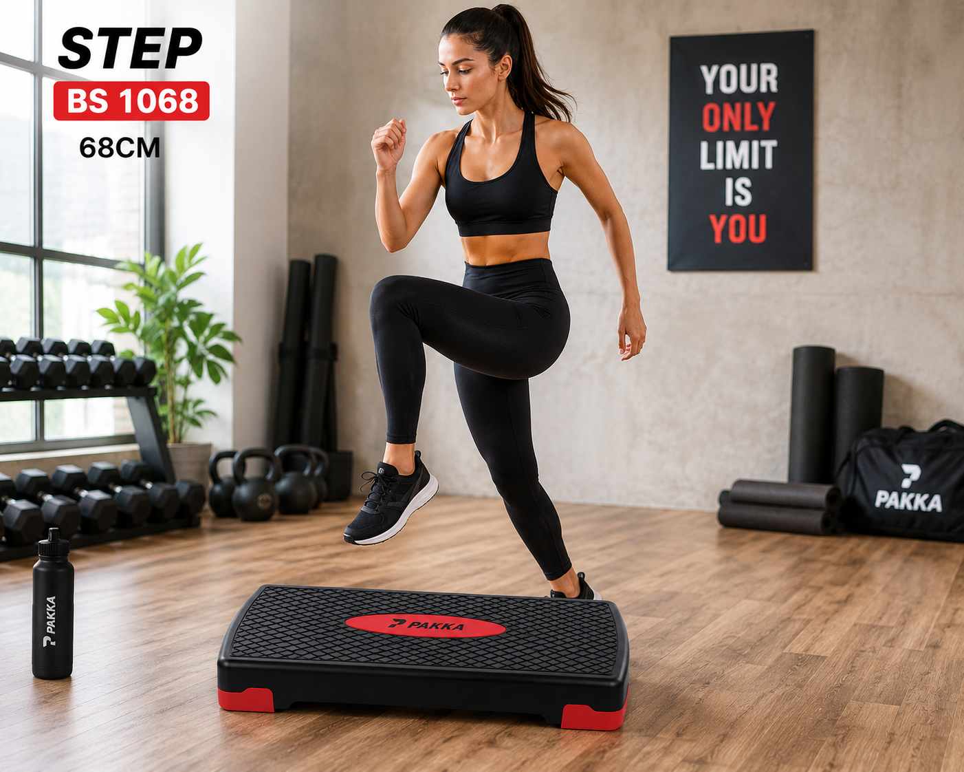 Step Fitness Pro 68CM – PAKKA BS1068