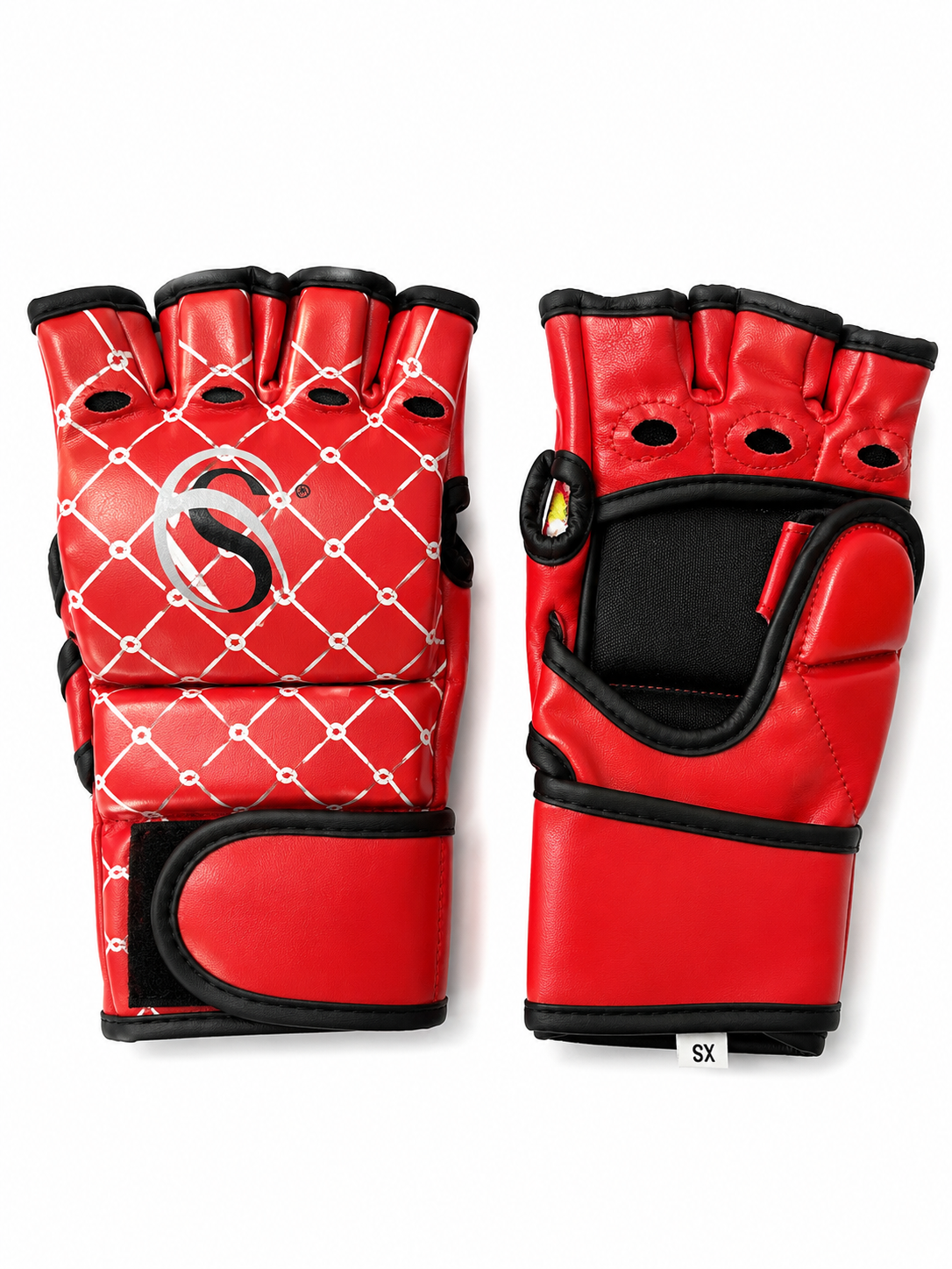 Gants MMA Pro Combat Rouge